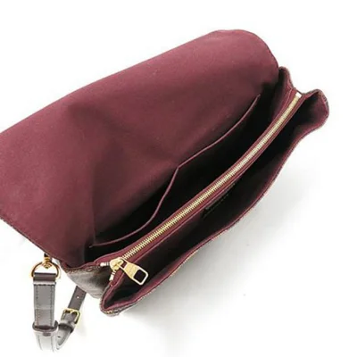 Сумка Louis Vuitton N41253 Hoxton GM Crossbody Bag Damier Ebene Canvas "Brown" фото № 7