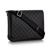 Сумка Louis Vuitton N41286 District PM Messenger Bag Damier Infini Leather "Black"