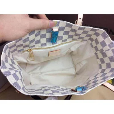 Сумка Louis Vuitton N41376 Cabas PM Shoulder Bag Damier Azur Canvas "White" фото № 5