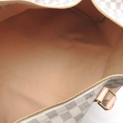 Сумка Louis Vuitton N41430 Keepall 50 Duffel Bag Damier Azur Canvas "White" фото № 10