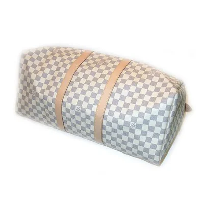 Сумка Louis Vuitton N41430 Keepall 50 Duffel Bag Damier Azur Canvas "White" фото № 8