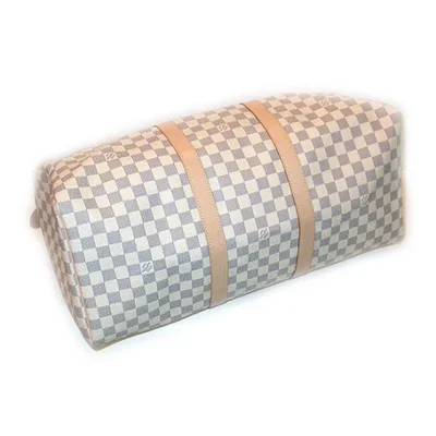 Сумка Louis Vuitton N41430 Keepall 50 Duffel Bag Damier Azur Canvas "White" фото № 9