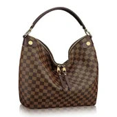 Сумка Louis Vuitton N41861 Duomo Hobo Bag Damier Ebene Canvas "Brown"