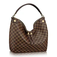 Сумка Louis Vuitton N41861 Duomo Hobo Bag Damier Ebene Canvas "Brown"