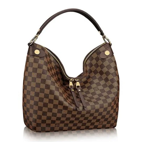 Сумка Louis Vuitton N41861 Duomo Hobo Bag Damier Ebene Canvas "Brown"