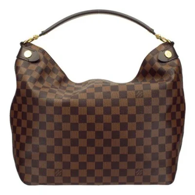 Сумка Louis Vuitton N41861 Duomo Hobo Bag Damier Ebene Canvas "Brown" фото № 4