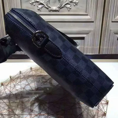 Портфель Louis Vuitton N42241 Porte-Documents Jour Briefcase Damier Cobalt Canvas "Navy Blue" фото № 5