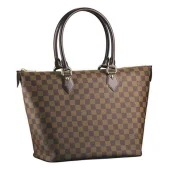 Сумка Louis Vuitton N51188 Saleya MM Tote Bag Damier Ebene Canvas "Brown"
