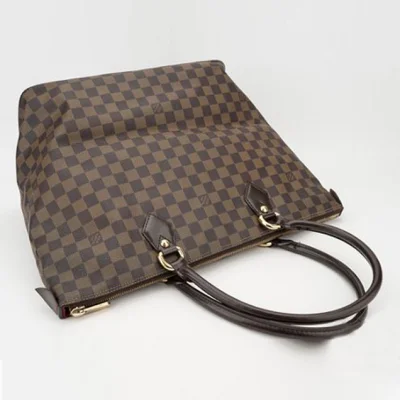 Сумка Louis Vuitton N51188 Saleya MM Tote Bag Damier Ebene Canvas "Brown" фото № 5