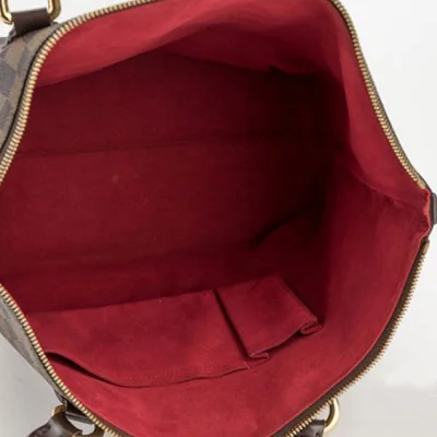 Сумка Louis Vuitton N51188 Saleya MM Tote Bag Damier Ebene Canvas "Brown" фото № 7