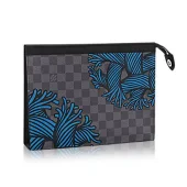 Клатч Louis Vuitton N62260 Pochette Voyage MM Damier Graphite Canvas "Graphite"