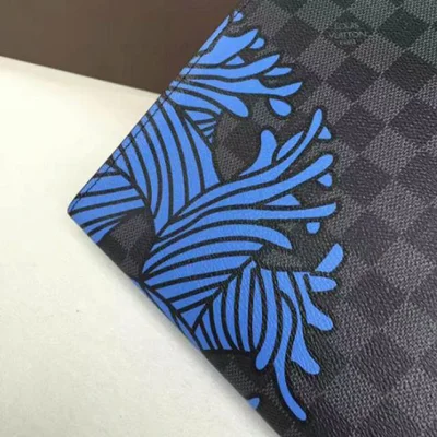 Клатч Louis Vuitton N62260 Pochette Voyage MM Damier Graphite Canvas "Graphite" фото № 6