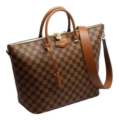 Сумка Louis Vuitton N63169 Belmont Tote Bag Damier Ebene Canvas "Brown" фото № 3