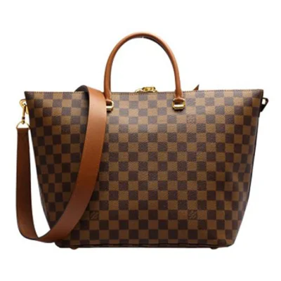 Сумка Louis Vuitton N63169 Belmont Tote Bag Damier Ebene Canvas "Brown" фото № 4