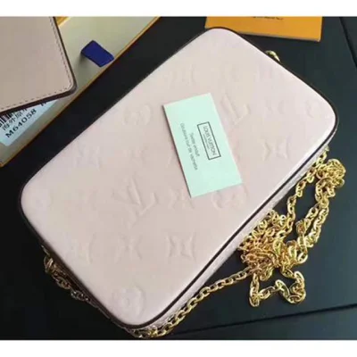 Сумка Louis Vuitton M64058 Camera Pouch Crossbody Bag Monogram Vernis "Pink" фото № 3