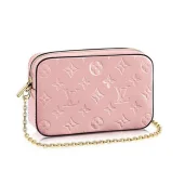 Сумка Louis Vuitton M64058 Camera Pouch Crossbody Bag Monogram Vernis "Pink"