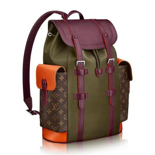 Рюкзак Louis Vuitton M53425 Christopher PM Backpack Epi Leather "Green"