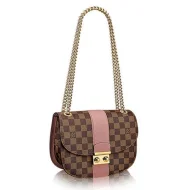 Сумка Louis Vuitton Wight N64418 Damier Ebene Canvas "Brown"
