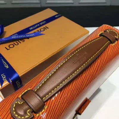 Сумка Louis Vuitton Pochette Metic Mini M54991 Epi Leather "Brown" фото № 6