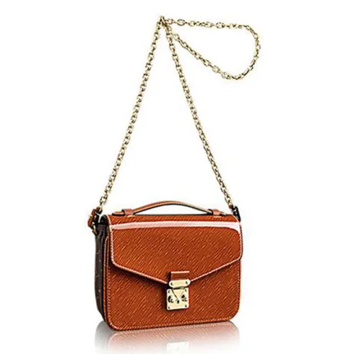 Сумка Louis Vuitton Pochette Metic Mini M54991 Epi Leather "Brown"