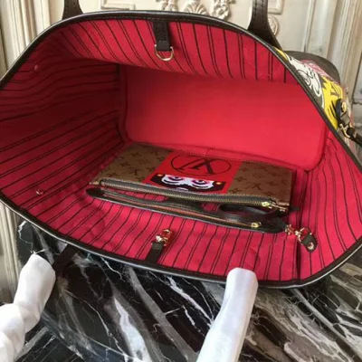 Сумка Louis Vuitton Neverfull MM M43499 Monogram Canvas "Brown" фото № 7