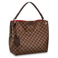 Сумка Louis Vuitton Graceful PM N44044 Damier Ebene Canvas "Brown"