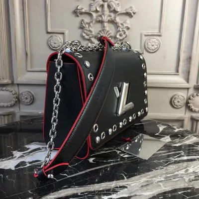 Сумка Louis Vuitton Twist MM M53520 Epi Leather "Black" фото № 3