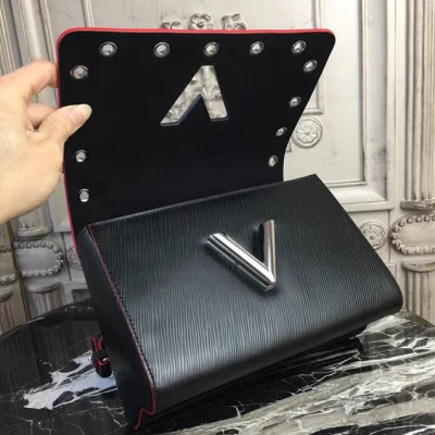 Сумка Louis Vuitton Twist MM M53520 Epi Leather "Black" фото № 8