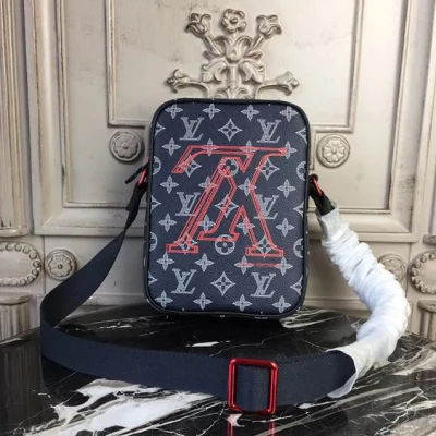 Сумка Louis Vuitton Monogram Canvas Danube PM M43678 "Navy Blue" фото № 2