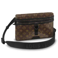 Сумка Louis Vuitton Monogram Glaze Messenger PM M43895 "Brown"