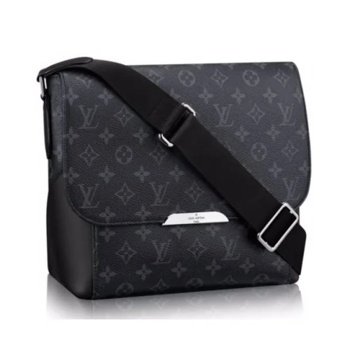 Сумка Louis Vuitton Messenger PM Explorer Bag 26cm Monogram Eclipse Canvas Fall Winter 2018 Collection M40565 Noir "Black"