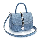 Сумка Louis Vuitton Chain It Bag PM Tote Bag M54606 Epi Leather "Denim Blue"