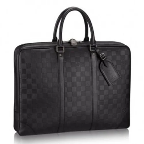Портфель Louis Vuitton Porte-Documents Voyage N41146 Damier Infini Leather "Black"