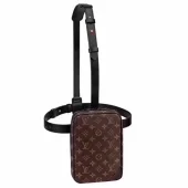 Сумка Louis Vuitton Geronimos Bumbag Belt Bag M44428 Monogram Canvas "Brown"