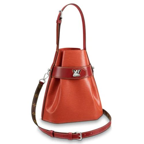 Сумка Louis Vuitton Twist Bucket M52927 Epi Leather Rust "Orange"