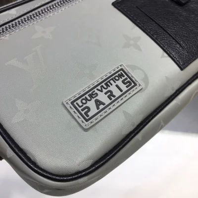 Клатч Louis Vuitton Alpha Clutch M44171 Monogram Canvas "Gray" фото № 5