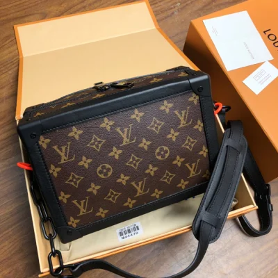 Сумка Louis Vuitton Soft Trunk M44478 Monogram Coated Canvas "Brown" фото № 2
