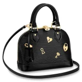 Сумка Louis Vuitton Alma BB M52884 Epi Leather "Black"