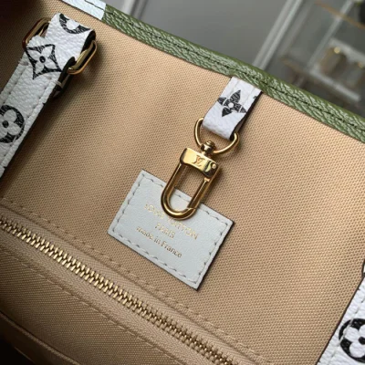 Сумка Louis Vuitton Onthego Tote Bag M44571 Monogram Coated Canvas Khaki Green "White" фото № 9