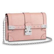 Сумка Louis Vuitton Trunk Chain Wallet M67508 Epi Leather Rose Ballerine
