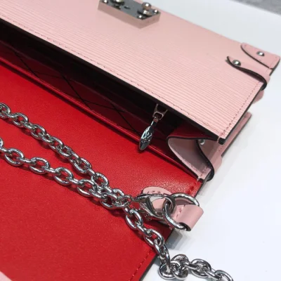 Сумка Louis Vuitton Trunk Chain Wallet M67508 Epi Leather Rose Ballerine "Pink" фото № 8