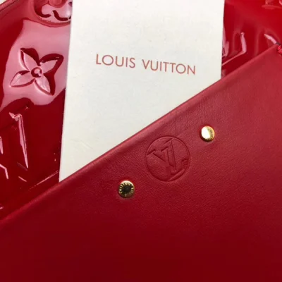 Сумка Louis Vuitton Boite Chapeau Souple M54100 Monogram Vernis "Red" фото № 7