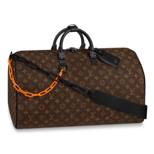 Сумка Louis Vuitton Keepall Bandouliere 50 M44471 Monogram Solar Ray Canvas "Brown"