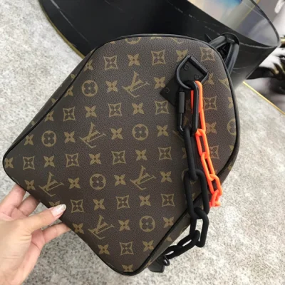 Сумка Louis Vuitton Keepall Bandouliere 50 M44471 Monogram Solar Ray Canvas "Brown" фото № 4