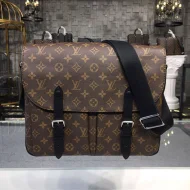 Сумка Louis Vuitton Christopher Messenger Bag 36cm Monogram Macassar Canvas Fall Winter 2018 Collection N41500 "Brown"