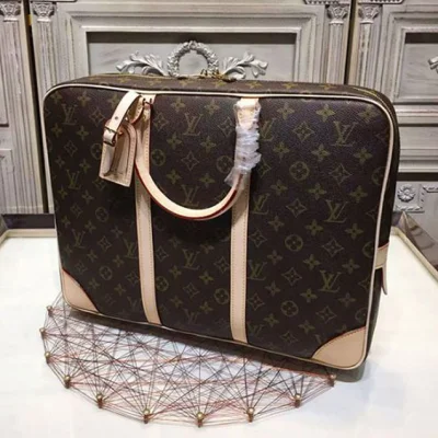 Портфель Louis Vuitton M40226 Porte-Documents Voyage Briefcase Monogram Canvas "Brown" фото № 4