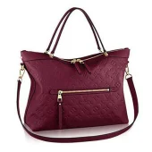 Сумка Louis Vuitton M41166 Bastille MM Tote Bag Monogram Empreinte Leather "Purple"