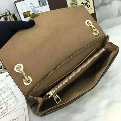 Сумка Louis Vuitton M41203 Pallas Chain Shoulder Bag Monogram Canvas "Brown" фото № 10