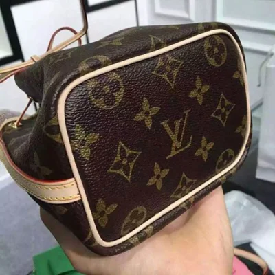 Сумка Louis Vuitton M41346 Nano Noe Shoulder Bag Monogram Canvas "Brown" фото № 5