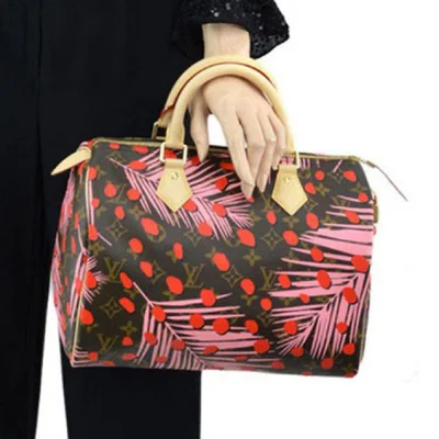 Сумка Louis Vuitton M41983 Speedy 30 Tote Bag Monogram Canvas "Brown" фото № 7